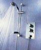 Click for Mira Form Concealed Thermostatic Shower Kit with Slide Rail in Chrome.