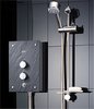 Click for Mira Galena 9.8kW Thermostatic Electric Shower With Slate Fascia.
