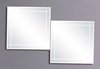 Click for Reflections Swansea 2 bathroom mirror set.  Size 500x500mm.